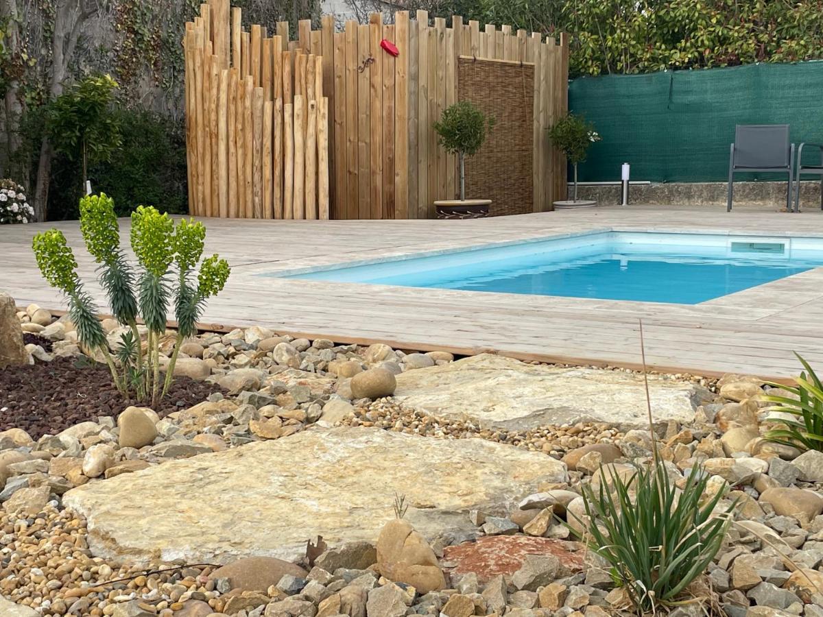 Mas Provencale Jardin Piscine Villa Saint-Cyr-sur-Mer Exteriör bild