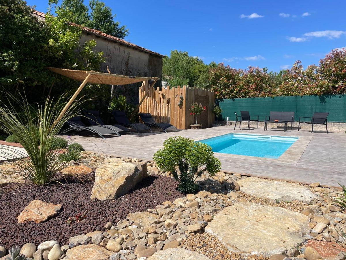 Mas Provencale Jardin Piscine Villa Saint-Cyr-sur-Mer Exteriör bild