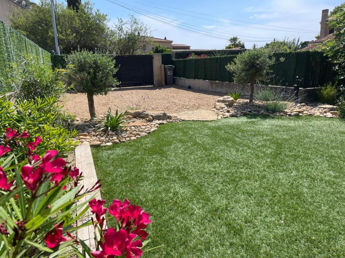 Mas Provencale Jardin Piscine Villa Saint-Cyr-sur-Mer Exteriör bild