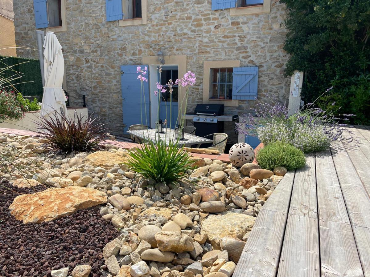 Mas Provencale Jardin Piscine Villa Saint-Cyr-sur-Mer Exteriör bild